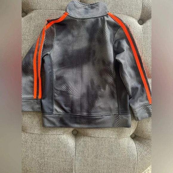 Adidas Full Zip Track Lightweight Jacket Size 2T - Picture 3 of 4